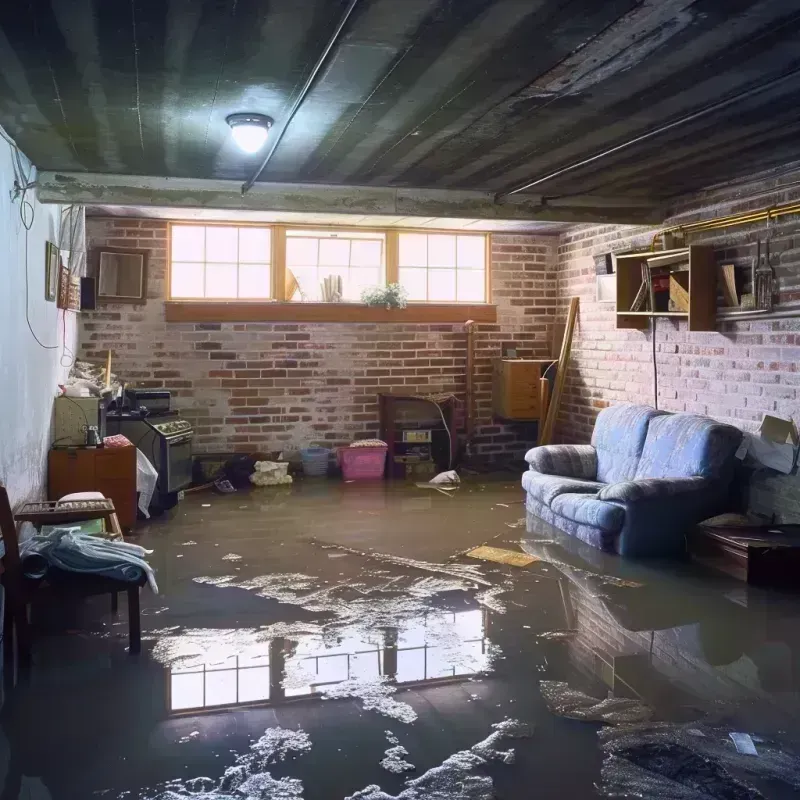 Flooded Basement Cleanup in West Greenwich, RI